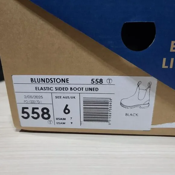 Blundstone Classics 558 Unisex Chelsea Boot Color: Black US 9 - NEW - Picture 2 of 8